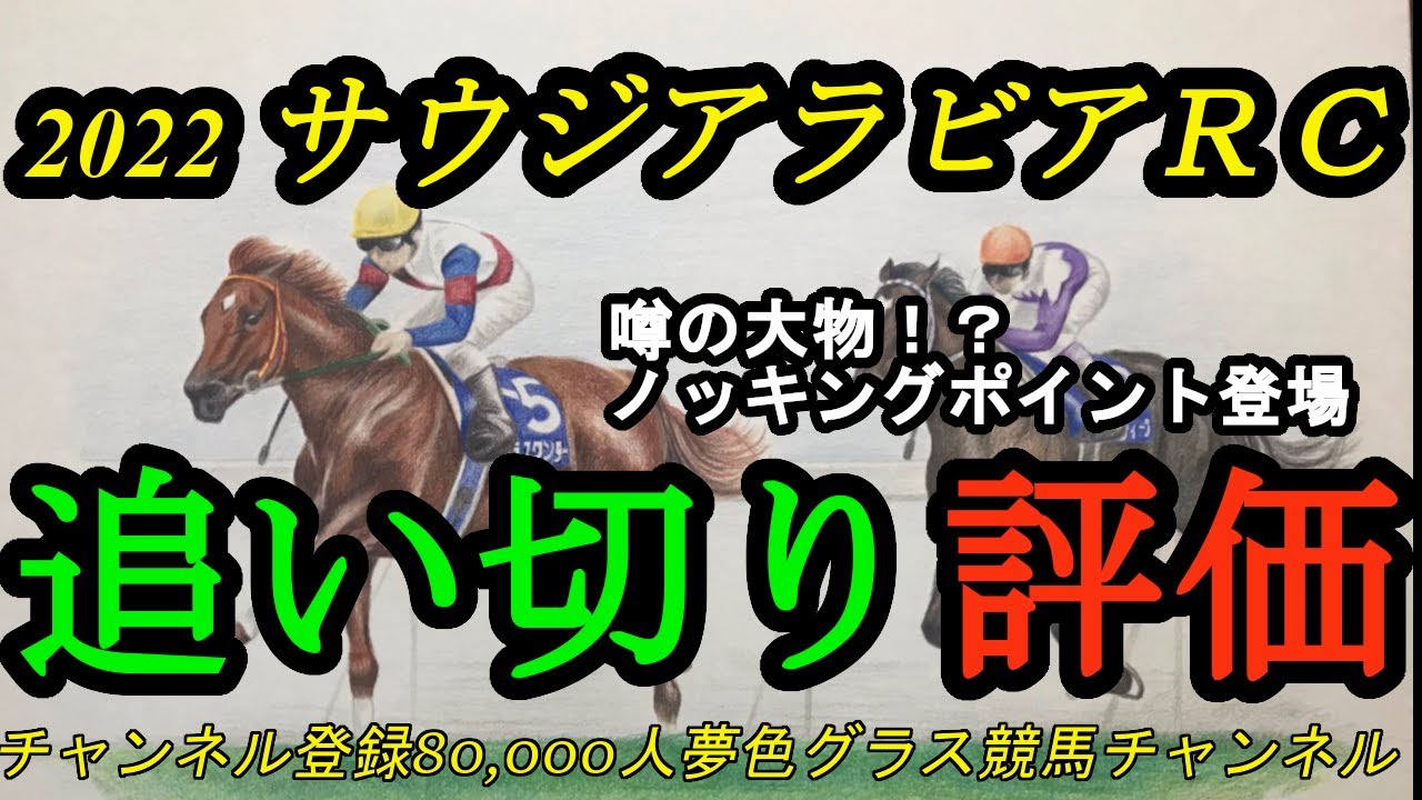 最終追い切り評価】2022サウジアラビアロイヤルカップ全頭！噂の大物 