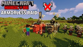 Famous I Attempted A Raid With NO ARMOR In Hardcore Minecraft Profile