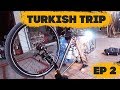 Заварил раму в путешествии, велосипед еле дышит... Turkish Trip, ep2