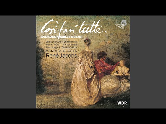 Mozart - Cosi fan tutte: ouverture : Concerto Köln / R.Jacobs