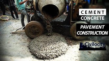 CC Pavement Construction | Rigid Pavement