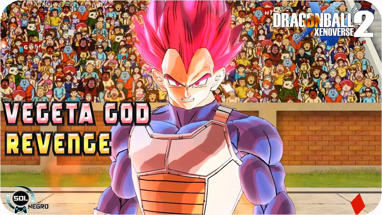 Vegeta Super Saiyan God Revenge! Goku and Vegeta last