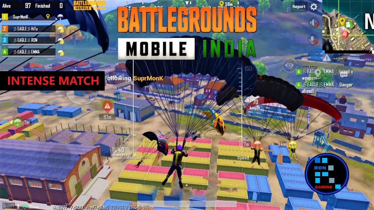 BGMI | SUPER INTENSE MATCH IN THE END ZONE CHICKEN DINNER - YouTube