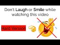 Don't Smile or Laugh while watching this video but it's Hard