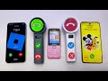 Galaxy a16 vs Fan Phone vs Nokia 211 vs Fan Phone vs Galaxy S26 Ultra incoming call