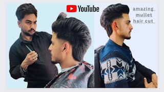 mullet hairstyle,mullet hairstyle for men new hairstyle for men 2024 #trending #youtubeshorts