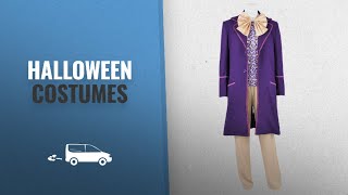 Dreamdance Men Halloween Costumes [2018]: DreamDance Chocolate Factory Cosplay Willy Wonka Costume