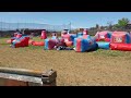 Speedball match at Southwest Paintball 5v5. Young gun takes the snake 🐍 😎