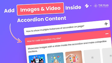 How to Add Images - Video inside Accordion Content in Elementor (Part 5/8)