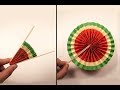 Paper popup watermelon  origami watermelon  paper crafts