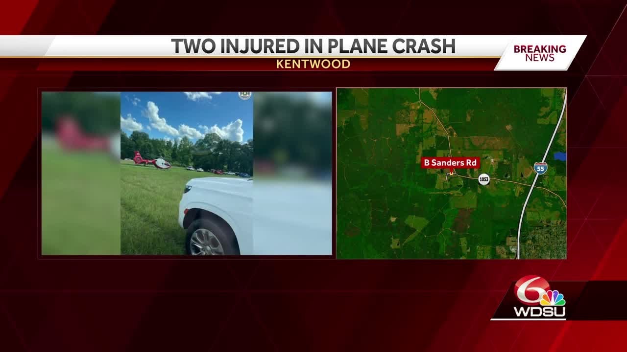 Two people injured in Kentwood plane crash - YouTube