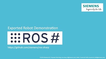 ROS#: Robot Model Demo in Unity & ROS