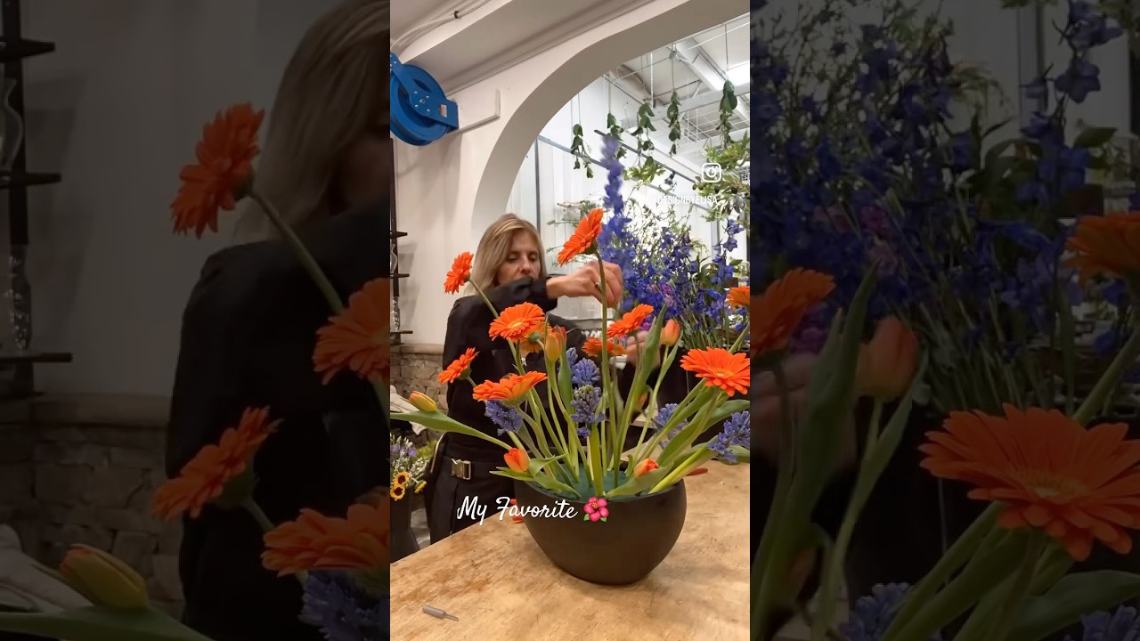 Design  a Large Mixed Flower Arrangement Video