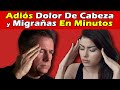 Tan Solo 1 Vaso QUITA LOS SÍNTOMAS DE MIGRAÑA EN MINUTOS | Como Quitar El Dolor De Cabeza RÁPIDO