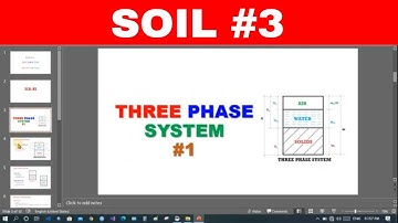 [SOIL #3] THREE PHASE SYSTEM IN SOIL AND VOLUMETRIC RELATIONS | TWO PHASE SYSTEM