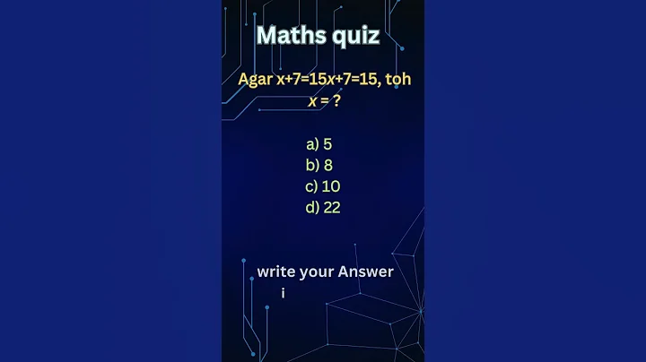 90% Fail This Simple Math Problem! Can You Find X? 🤔 #quiztime #shorts