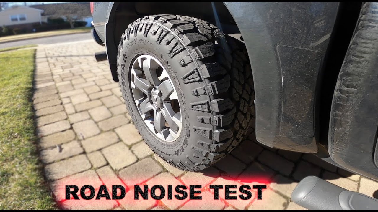 GOODYEAR WRANGLER DURATRAC ROAD NOISE TEST! (NISSAN FRONTIER) YouTube