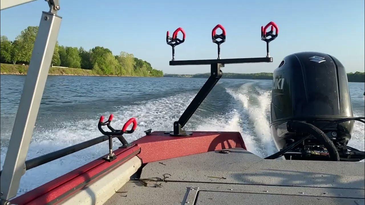 Fishing with Monster Rod Holders, Monster Strong. 