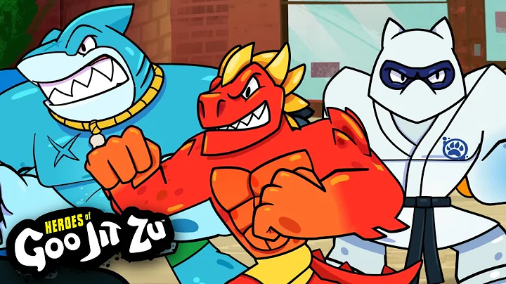 Blazagon's Exciting Quest! ✨ | Heroes of Goo Jit Zu | Cartoons for Kids | Moose Mania