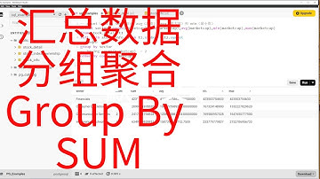 数据库入门，Group 语法 |  Summary data from database | sql tutorial for beginners