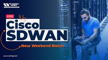 🔴 Live Batch - Learn Implementing Cisco SD-WAN Solutions - Network Kings