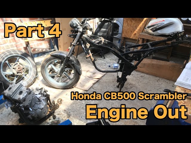 Honda cb 500 scrambler - Scrambler project