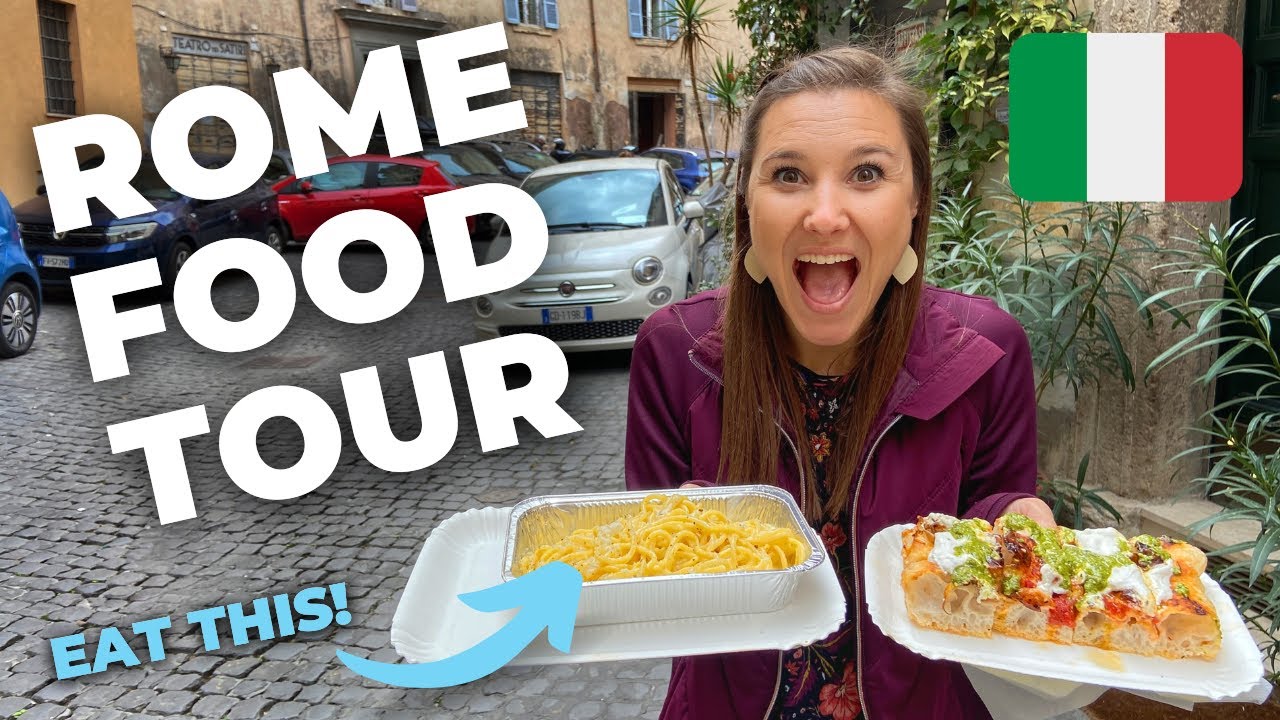 rome food tour youtube
