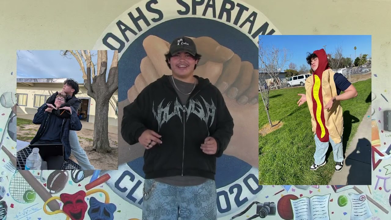 Video preview image of Senior Spotlight - Seth Santana; click to visit the ParentSquare post with the video