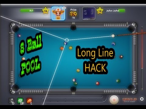 Cara cheat garis panjang (long line) game 8 ball pool game ...
