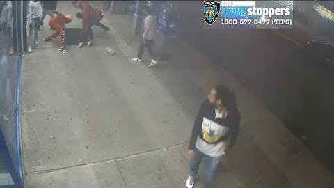 Video shows suspects punching, kicking, slashing man in the Bronx