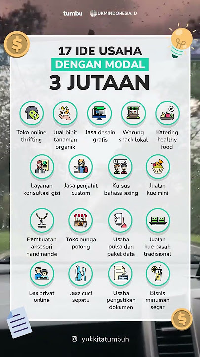 17 Ide Usaha dengan Modal 3 Jutaan  #instagramstories