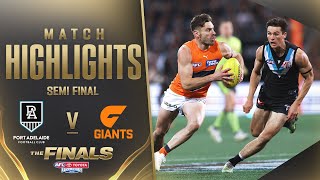 Port Adelaide v GWS Giants | Semi-Final, 2023 | AFL