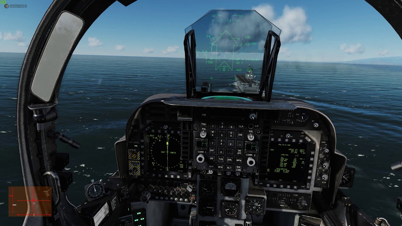 DCS world AV8B harrier Case 1 recovery Tarawa landing YouTube