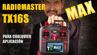 Radiomaster TX16S MAX | Compatible con cualquier receptor | Review en Español