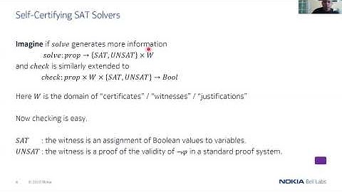 Designing a Self-Certifying Compiler - Kedar Namjoshi - PERR 2020