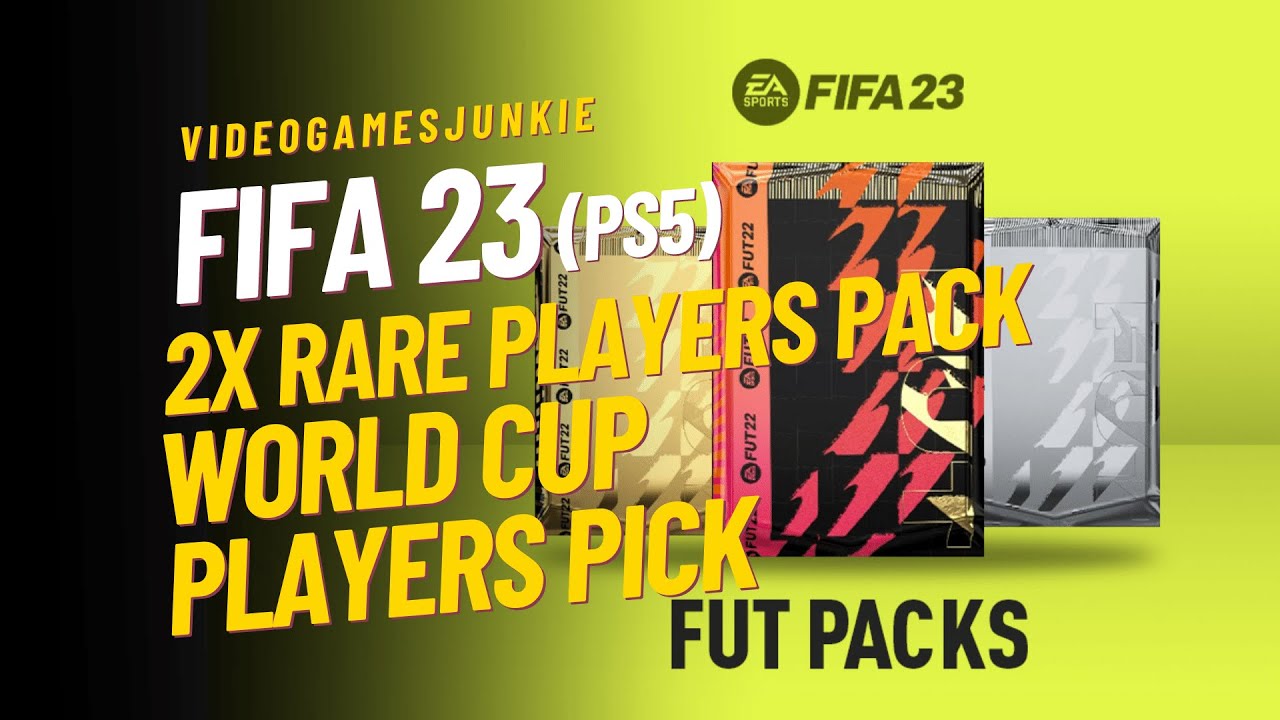 FIFA 23, Opening 2x RARE Players Pack, from Squad Battles Reward, Pick from 8 World Cup Players