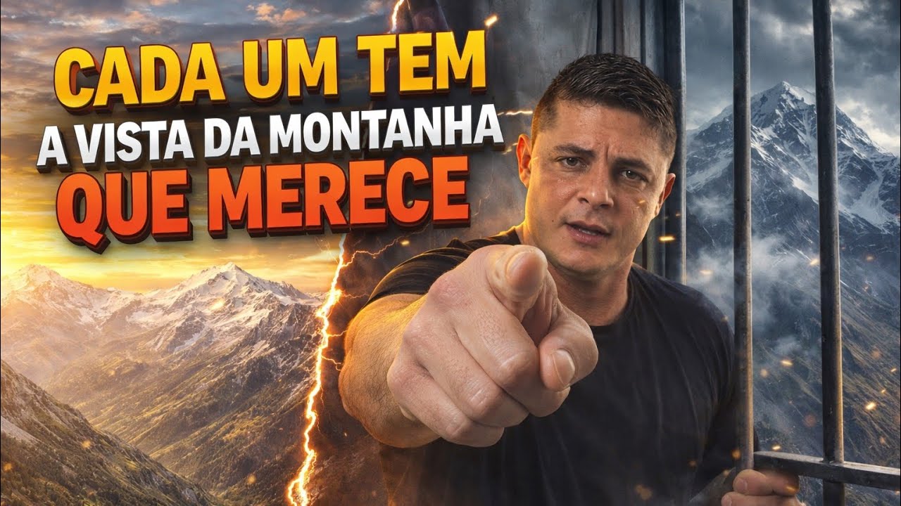 Você não está preso. Você só não aguentou a subida. #cadar  RC 111  MENTE IMPERTURBÁVEL 