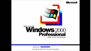 Loud Windows 2000 startup sound