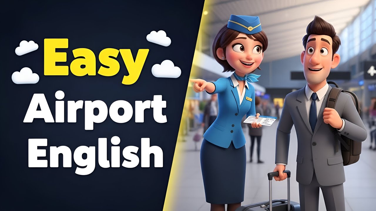 Speak Confidently at the Airport | English Dialogue Practice