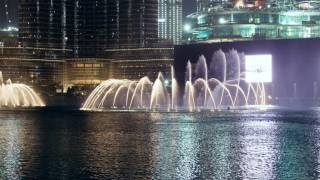 Dubai Mall Fountain Show In 4K | Blackmagic Cinema Camera Burj Khalifa