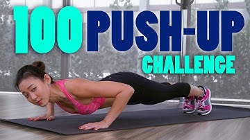 100 PUSH-UP CHALLENGE | Toned Chest & Arms | Joanna Soh