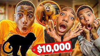 I SURPRISED MY FAMILY WITH A PET MONKEY!