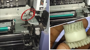 How to fix GEAR change TOSHIBA e Studio 280,282,452,232,283,255, 256, 257, 305, 306, 455, 457