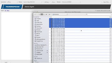 Using Training Peaks Device Agent to upload files from your Garmin 500/510/800/810