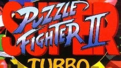 Super Puzzle Fighter 2 Turbo - PS1 - Chun Li Arcade Ladder with Commentary