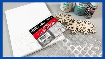 Snowflake Decor DIY || Winter DIY || Just 1 Quick Craft