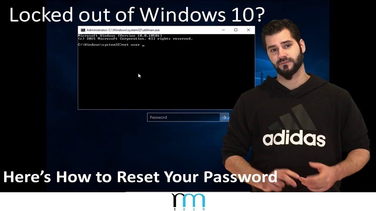 locked out windows 10 password