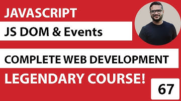 Javascript DOM | Javascript Events | Javascript Tutorial | Web Development Full Course in Urdu