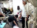 ポジショナルリリーステクニック：中臀筋　　Gluteus medius's Trigger point Approach：Positional release Technique