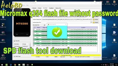 Micromax q354 frp power on hang logo repair flash file without password
